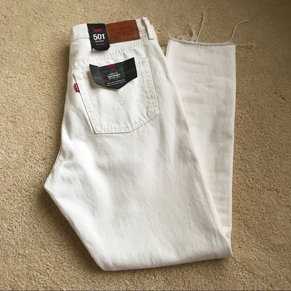 levis 501 white